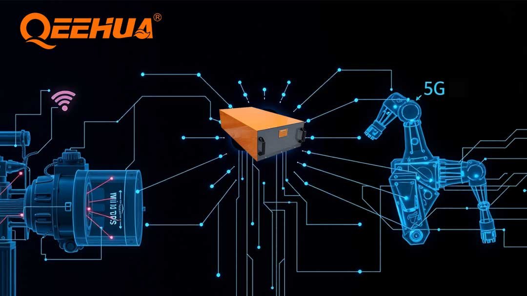 The all-digital communication system empowers centralized control and intelligent production management