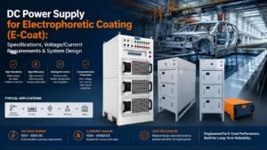DC Power Supply for Electrophoretic Coating (E-Coat)