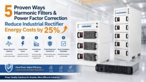 5 Proven Ways Harmonic Filters & Power Factor Correction Reduce Industrial Rectifier Energy Costs by 25%