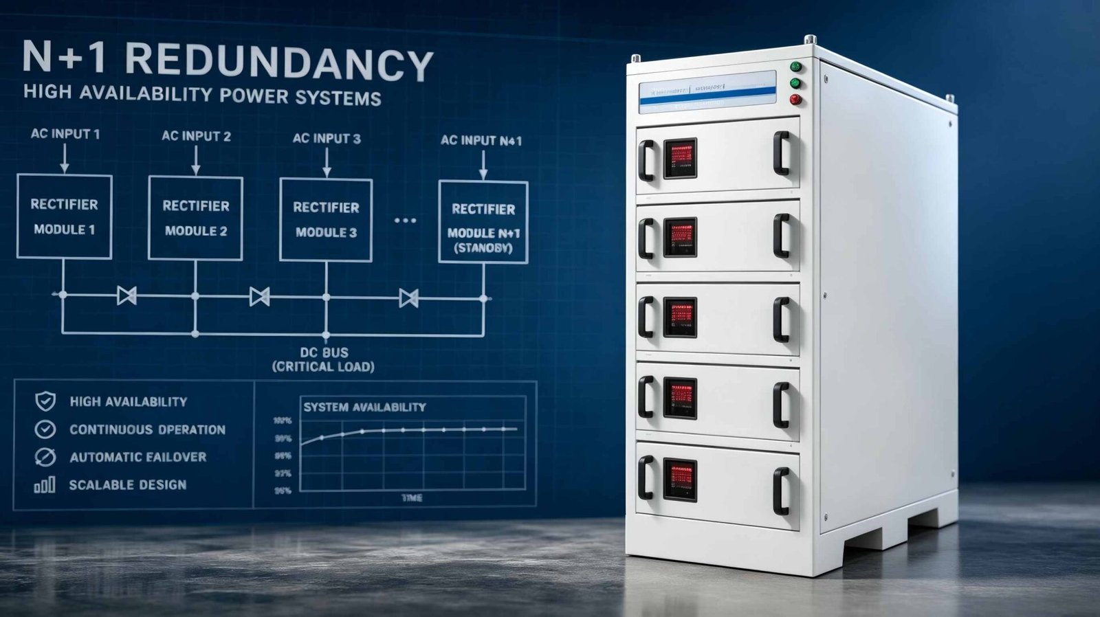 7 Critical Design Rules for Parallel Rectifier Operation & N+1 Redundancy Avoid Costly Downtime