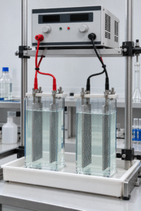 Electrolysis DC power supplies for zinc recovery from sulfate rinse tank pilot cells